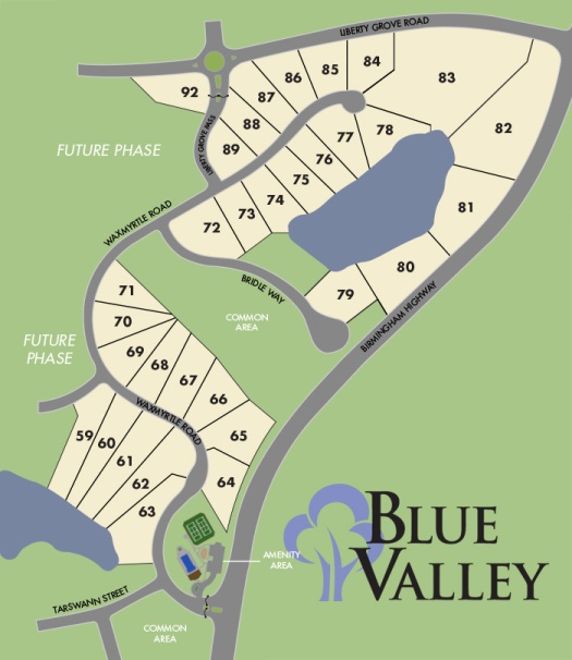 Blue Valley Site Plan